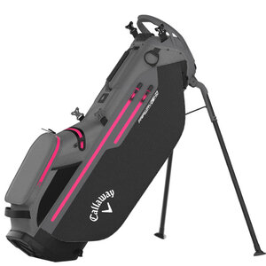 Callaway Callaway Fairway C HD Waterproof Standbag 2025 - Grijs Roze Callaway Callaway Fairway C HD Waterproof Standbag 2025 - Grijs Roze