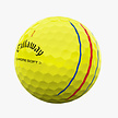 Callaway Callaway Chrome Soft Triple Track Balles de golf 2024 - Jaune - 12 Pièces