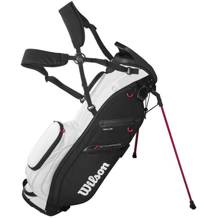 Wilson Wilson Exo Lite DynaPWR Standbag 2025 - Schwarz Rot Weiß