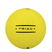 Wilson Wilson Triad Golfbälle 2025 - Gelb -12 Stück