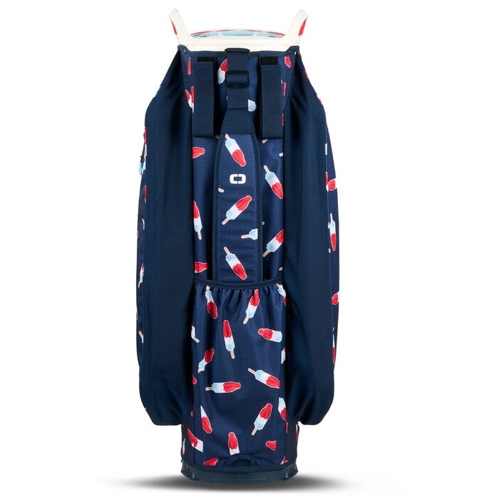 Ogio OGIO All Elements Silencer Waterproof Cart Bag 2025 - Rocket Pop