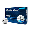 Taylormade Distance+ Golfbälle 2025 - Weiß - 12 Stück