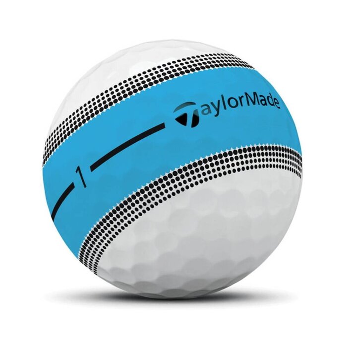 TaylorMade TaylorMade Tour Response Stripe Golfballen 2025 - Blauw - 12 Stuks