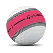 TaylorMade TaylorMade Tour Response Stripe Golfballen 2025 - Roze - 12 Stuks