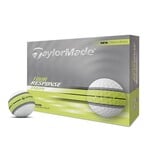 TaylorMade Tour Response Stripe Golf Balls 2025 - Neon Yellow - 12-Pack
