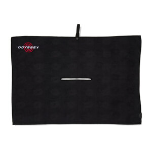 Callaway Callaway Odyssey Microfiber Golfhanddoek - Zwart Callaway Callaway Odyssey Microfiber Golfhanddoek - Zwart