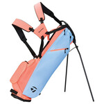 TaylorMade Flextech Carry Standbag 2025 - Blauw Oranje