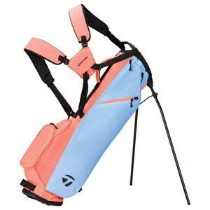 TaylorMade TaylorMade Flextech Carry Standbag 2025 - Blauw Oranje TaylorMade TaylorMade Flextech Carry Standbag 2025 - Blauw Oranje