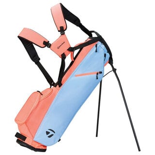TaylorMade TaylorMade Flextech Carry Bolsa de golf trípode 2025 - Azul Naranja