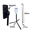 GolfDriver.nl Golf Improve Trípode Ajustable para Smartphone 2.0 - Negro