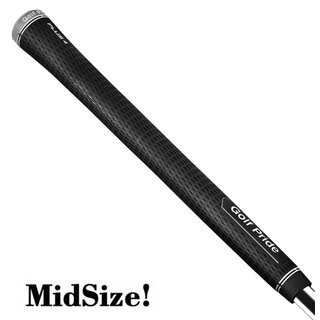 GolfPride Tour Velvet Plus 4 MIDSIZE Grip - Zwart Wit