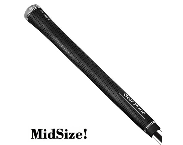 GolfPride Tour Velvet Plus 4 MIDSIZE Grip - Zwart Wit