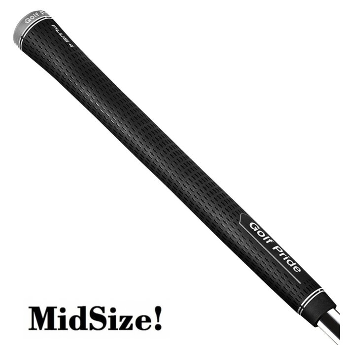 GolfPride Tour Velvet Plus 4 MIDSIZE Grip - Zwart Wit