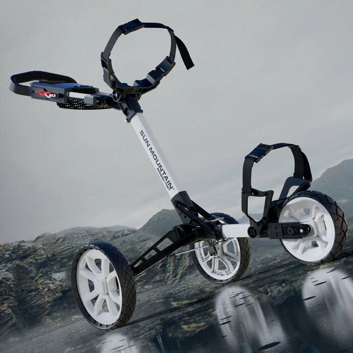 Sun Mountain Sun Mountain Ridgeline 3 Golf Trolley - White