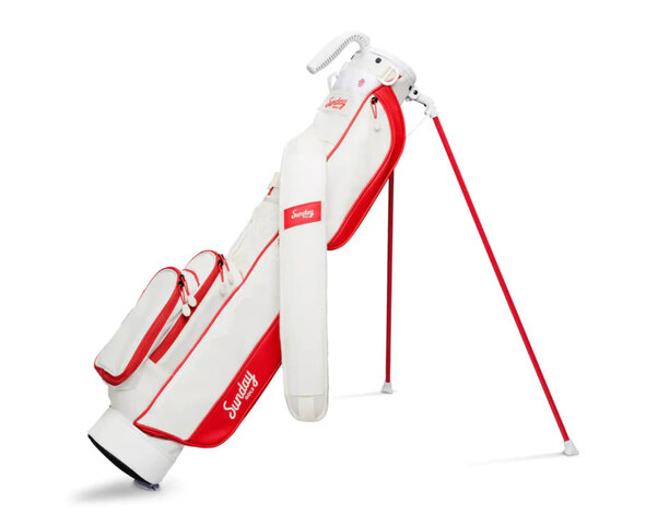 Sunday Golf Loma Stand Bag 2025 - Red White