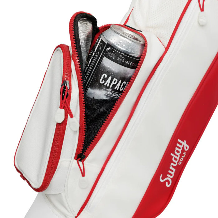 Sunday Golf Loma Standbag 2025 - Rood Wit