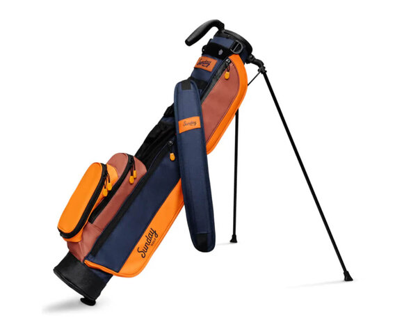 Sunday Golf Sunday Golf Loma Standbag 2025 - Blauw Okergeel