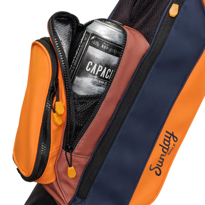 Sunday Golf Sunday Golf Loma Standbag 2025 - Blauw Okergeel