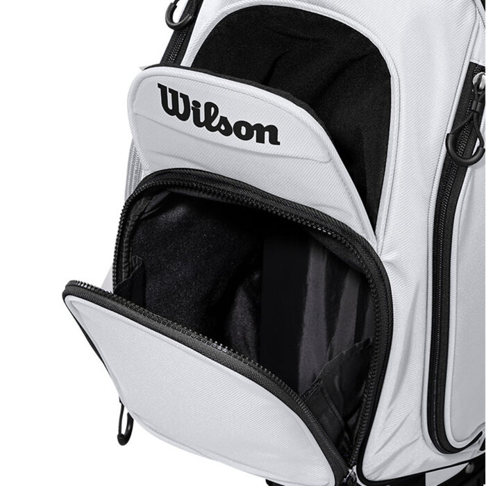 Wilson Wilson Talus 14 Hybride Standbag 2025 - Wit Zwart