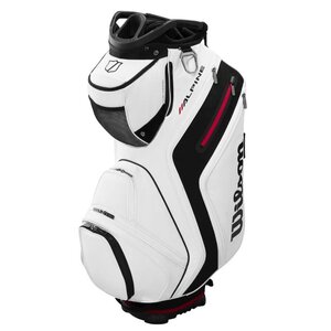 Wilson Wilson Alpine Cartbag 2025 - Wit Zwart Wilson Wilson Alpine Cartbag 2025 - Wit Zwart