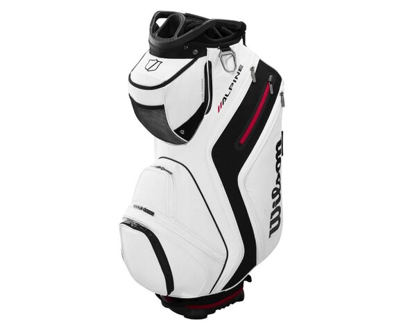 Wilson Wilson Alpine Cartbag 2025 - Wit Zwart