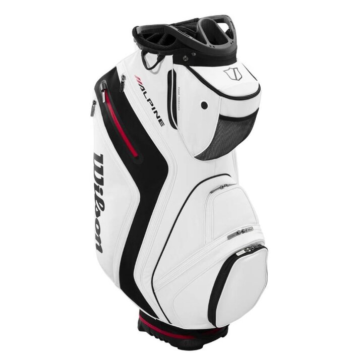 Wilson Wilson Alpine Cart Bag 2025 - White Black
