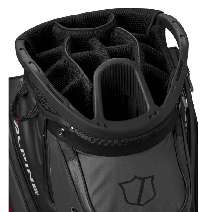 Wilson Wilson Alpine Cartbag 2025 - Zwart Grijs