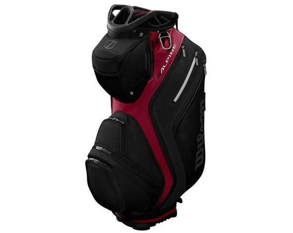 Wilson Wilson Alpine Cart Bag 2025 - Black Red