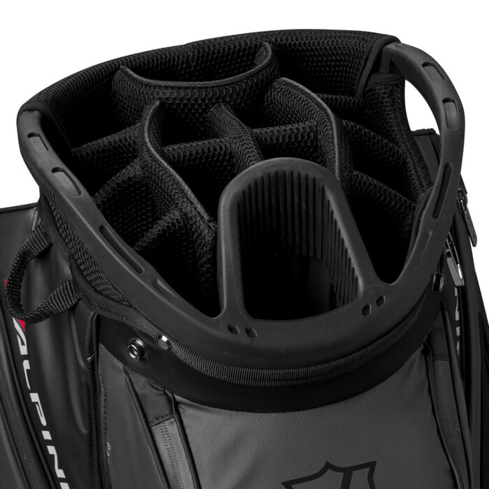 Wilson Wilson Alpine Cart Bag 2025 - Black Red