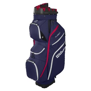 Wilson Wilson i-Lock IV Cartbag 2025 - Blauw Rood