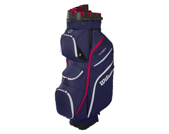 Wilson Wilson i-Lock IV Cart Bag 2025 - Navy White Red