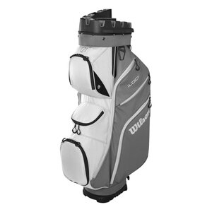 Wilson Wilson i-Lock IV Cartbag 2025 - Grijs Wit Wilson Wilson i-Lock IV Cartbag 2025 - Grijs Wit