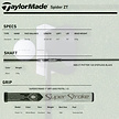 TaylorMade TaylorMade Spider 5K-ZT Zero Torque Putter 2025