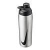 Nike Hypercharge Chug Stainless Steel Water Bottle - Silver
