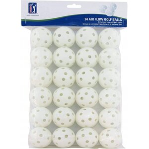 PGA Tour PGA Airflow Oefengolfballen - 24 Stuks - Wit
