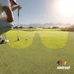 Sinner Sinner Pitch Golf Zonnebril - Mat Zwart