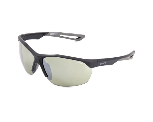 Sinner Sinner Pitch Golf Sunglasses - Matt Black