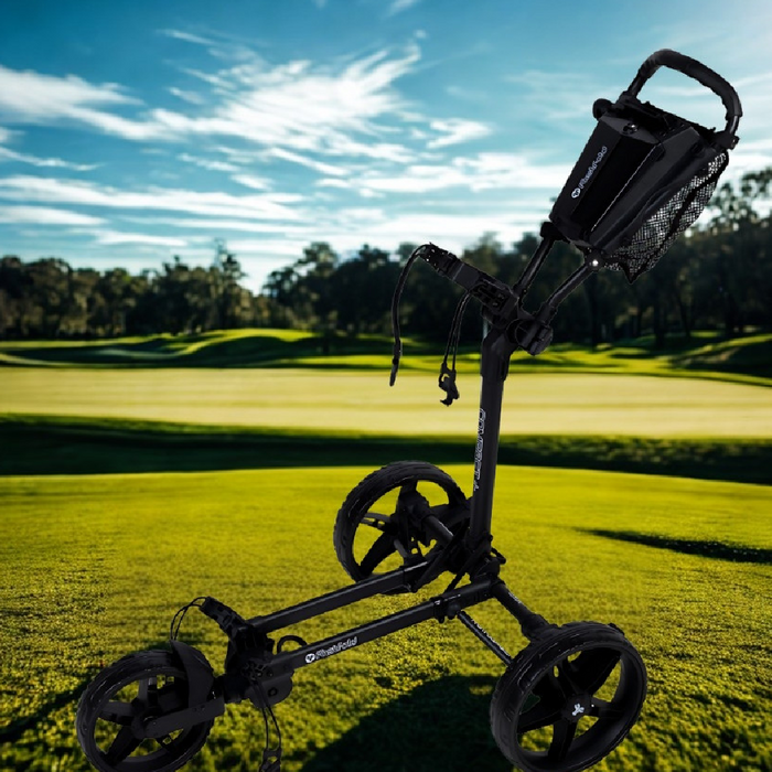 FastFold FastFold Compact + Golftrolley - Schwarz
