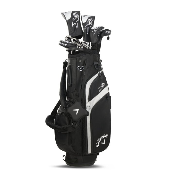 Callaway Callaway XR 26 - Herren Golfsatz | Standbag (Stahlschaft) | Schwarz Silber