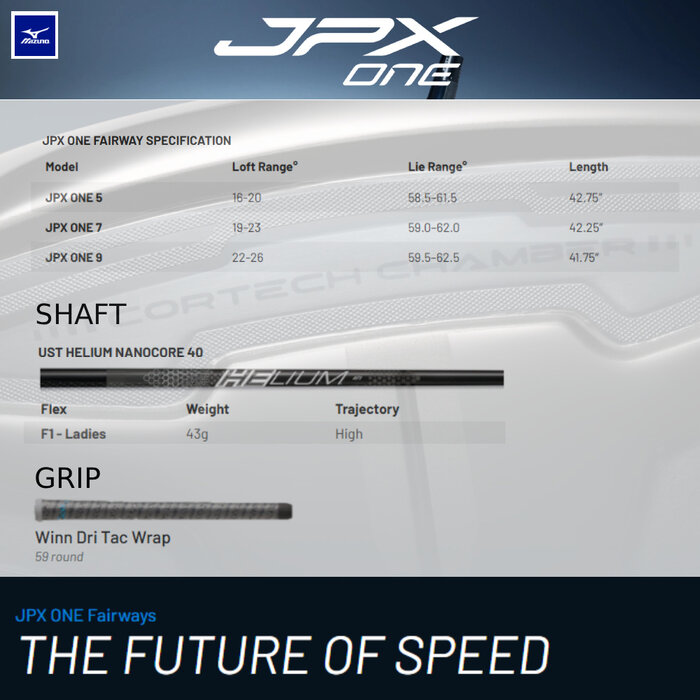 Mizuno Mizuno JPX One Ladies Fairway Wood 2026