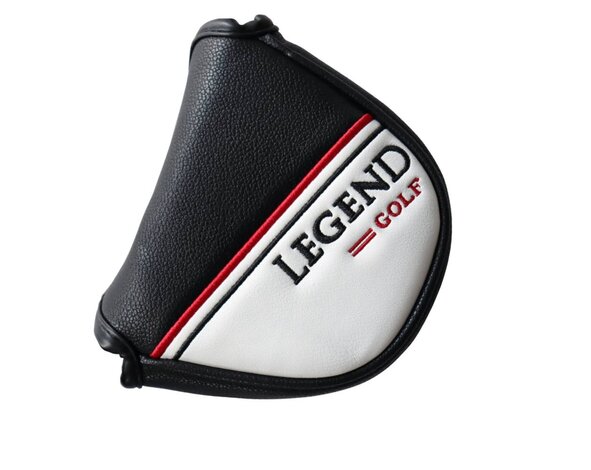 Legend Legend Universele Mallet Putter Headcover - Zwart