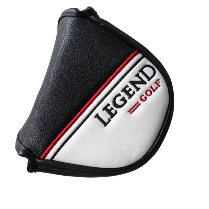 Legend Legend Universele Mallet Putter Headcover - Zwart