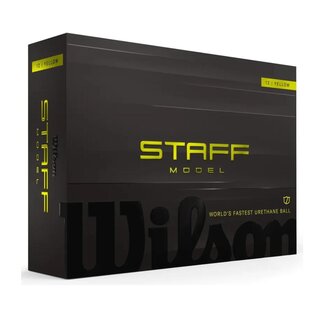 Wilson Wilson Staff Model Golfballen 2026 - Geel - 12 Stuks