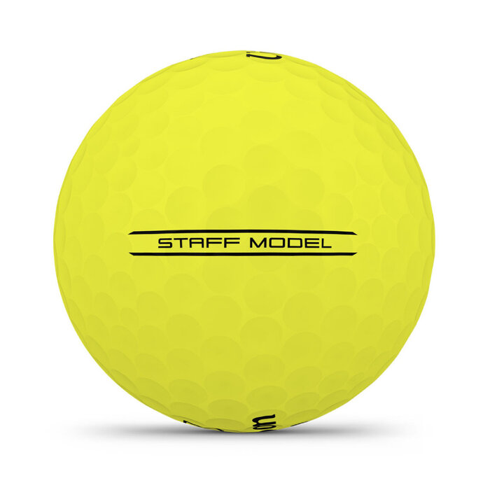 Wilson Wilson Staff Model Golfballen 2026 - Geel - 12 Stuks