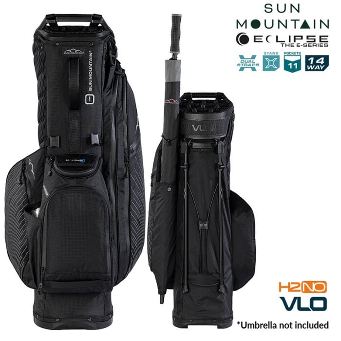 Sun Mountain Sun Mountain E4.5 VLO H2NO Imperméable Hybride Sac trepied - Noir