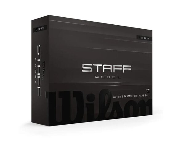 Wilson Wilson Staff Model Golf Balls 2026 - White - 12-Pack