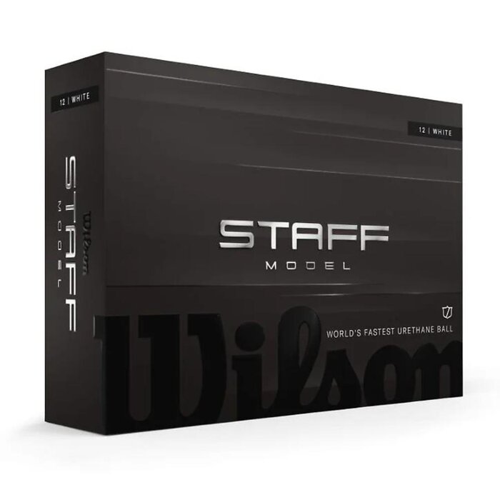 Wilson Wilson Staff Model Golf Balls 2026 - White - 12-Pack