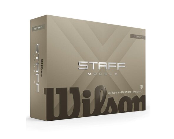 Wilson Wilson Staff Model X Golfballen 2026 - Wit - 12 Stuks