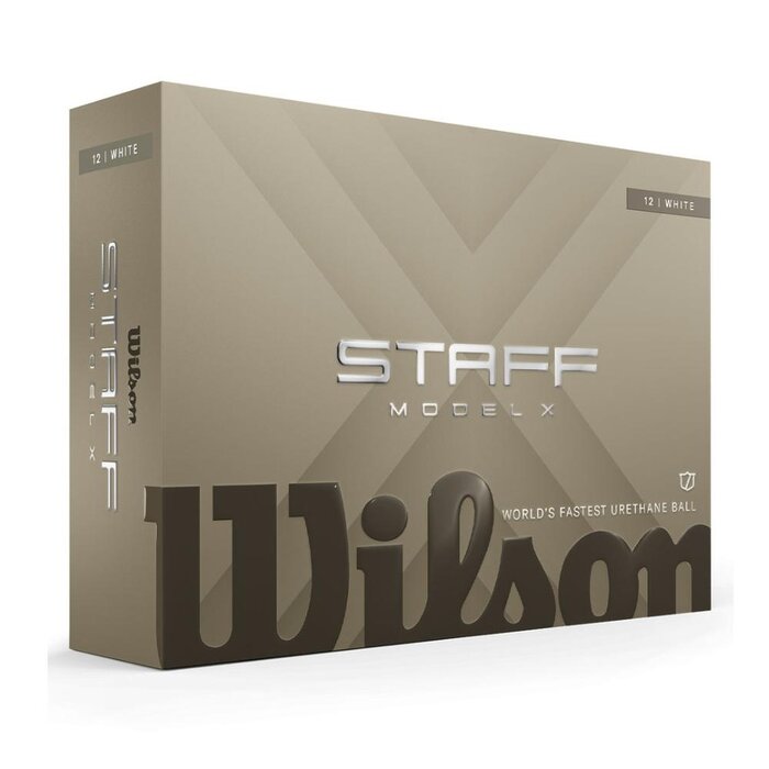 Wilson Wilson Staff Model X Golfballen 2026 - Wit - 12 Stuks