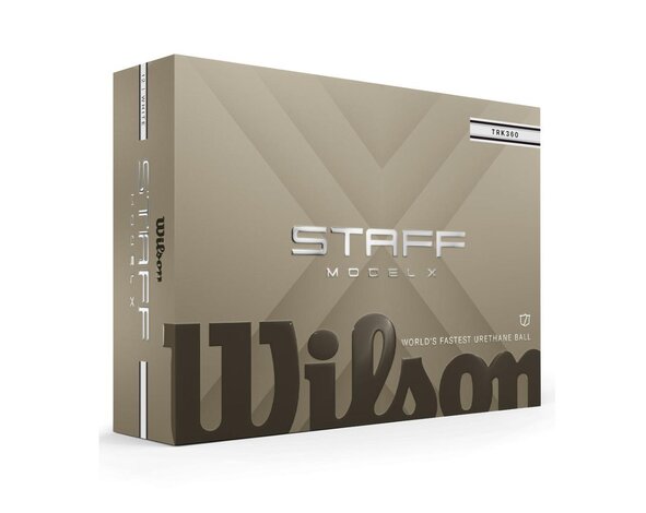 Wilson Wilson Staff Model X TRK360 Golf Balls 2026 - White - 12-Pack